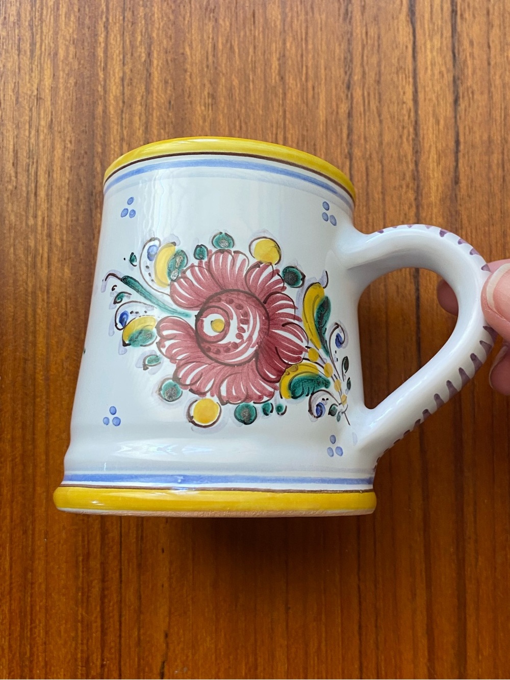 Vintage Slovak Ceramic Mug